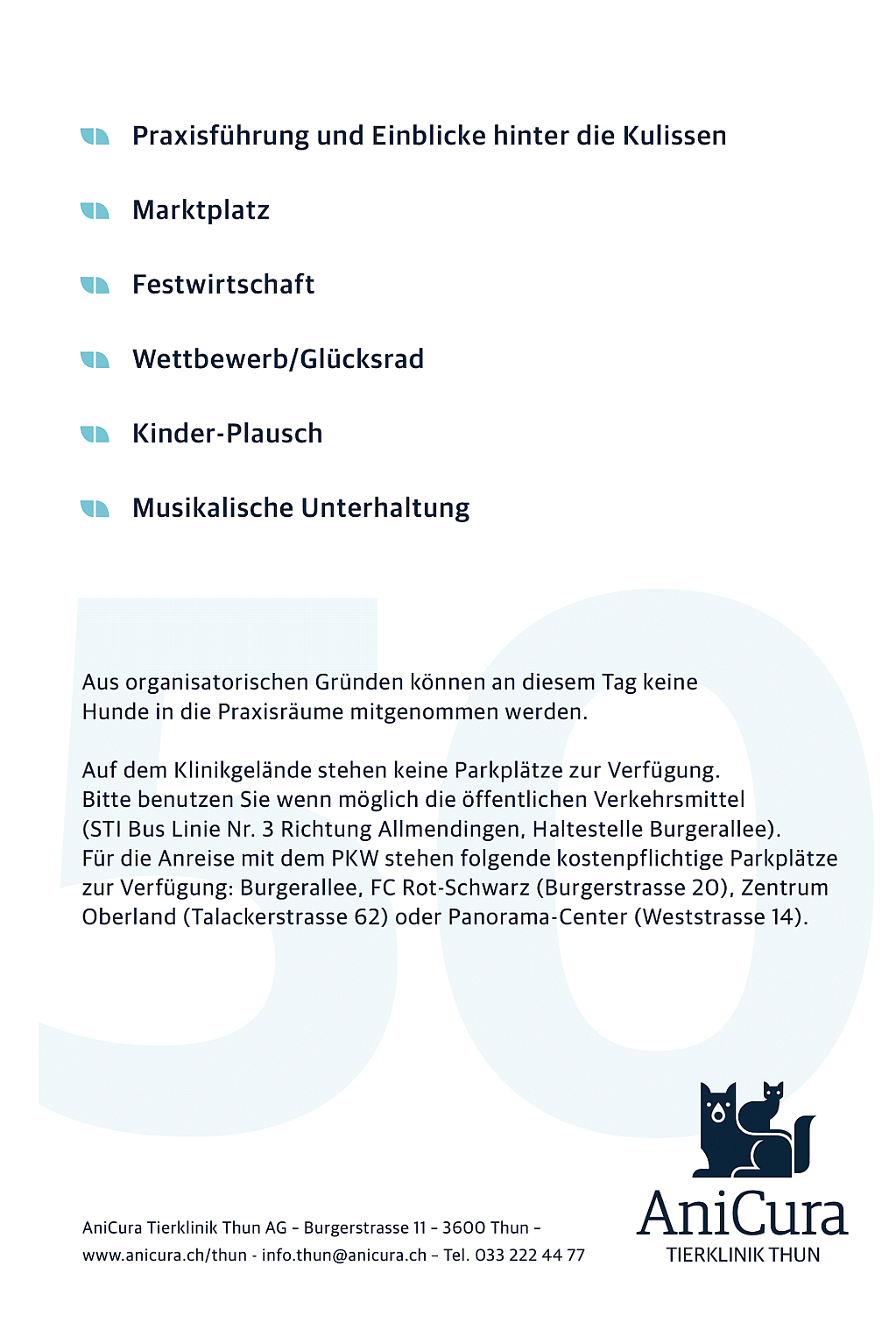 Einen weißen Hintergrund mit blauem Text und schwarzem Text.